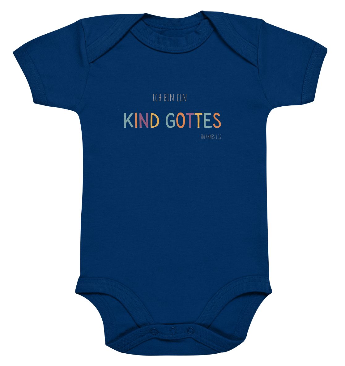 Kind Gottes - Organic Baby Bodysuit - wertvoll und geliebt 