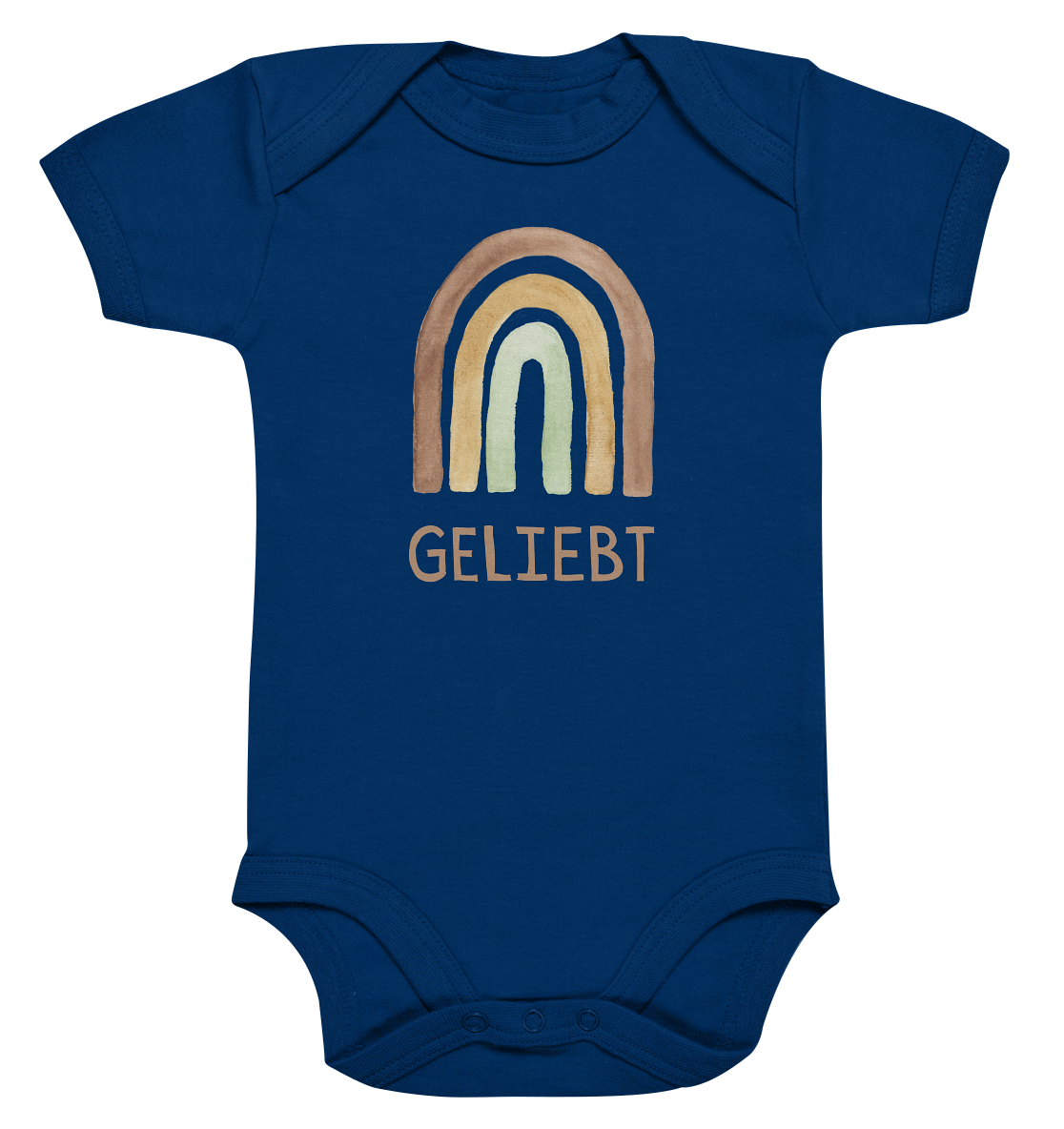 Geliebt Jungs - Organic Baby Bodysuit - wertvoll und geliebt 