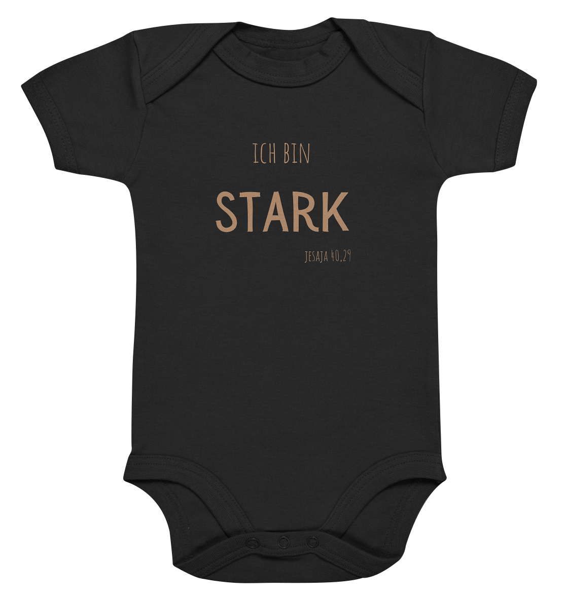 Stark - Organic Baby Bodysuit - wertvoll und geliebt 