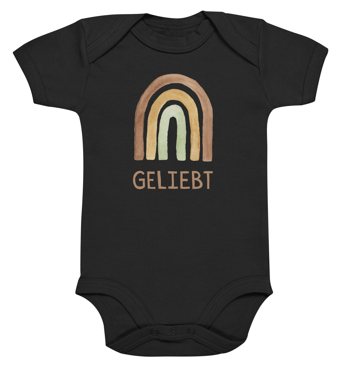Geliebt Jungs - Organic Baby Bodysuit - wertvoll und geliebt 
