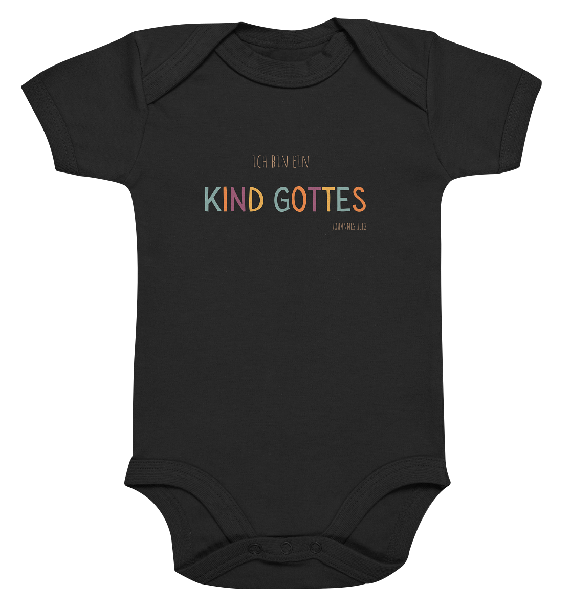 Kind Gottes - Organic Baby Bodysuit - wertvoll und geliebt 