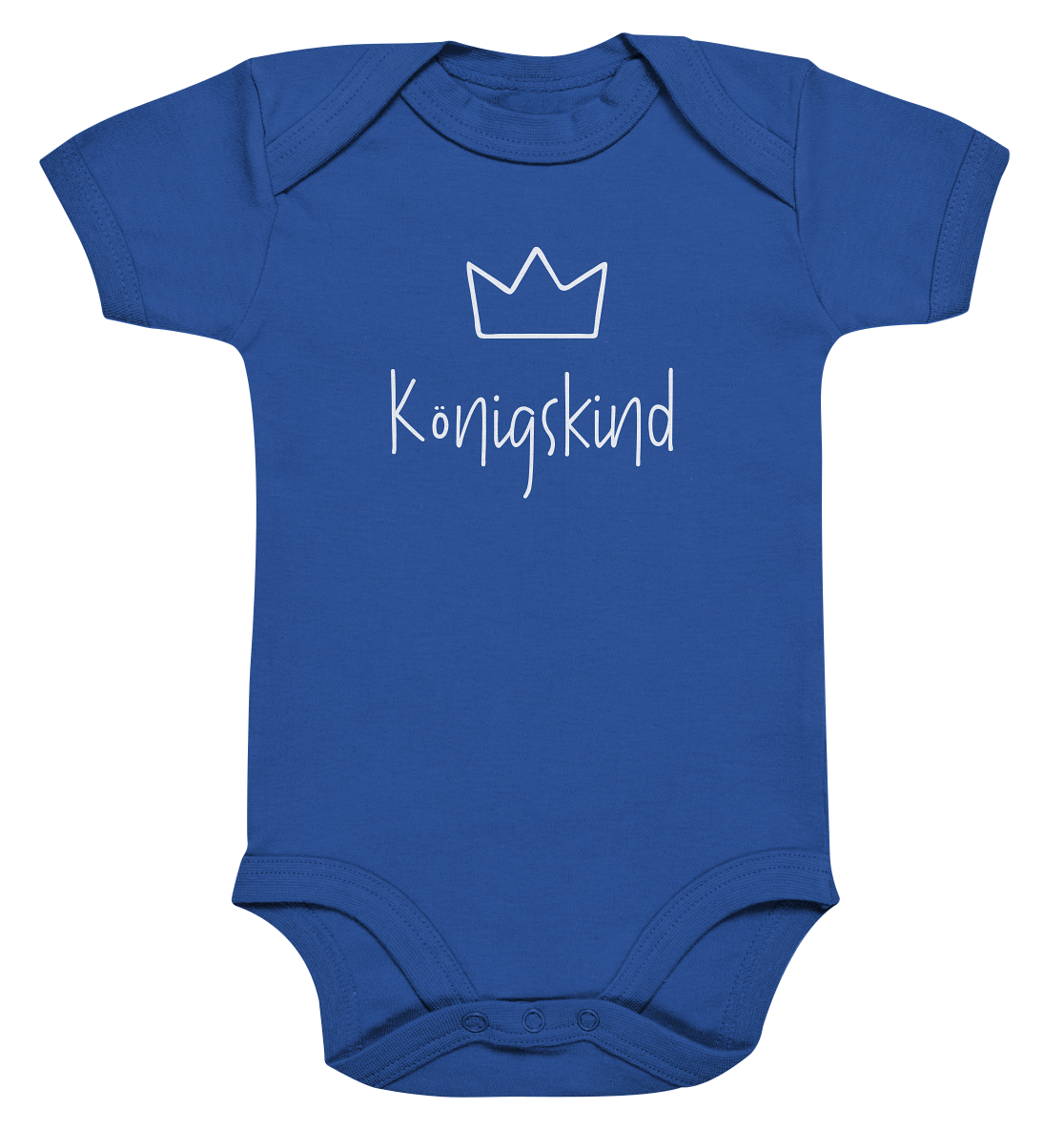 Königskind - Organic Baby Bodysuit - wertvoll und geliebt 