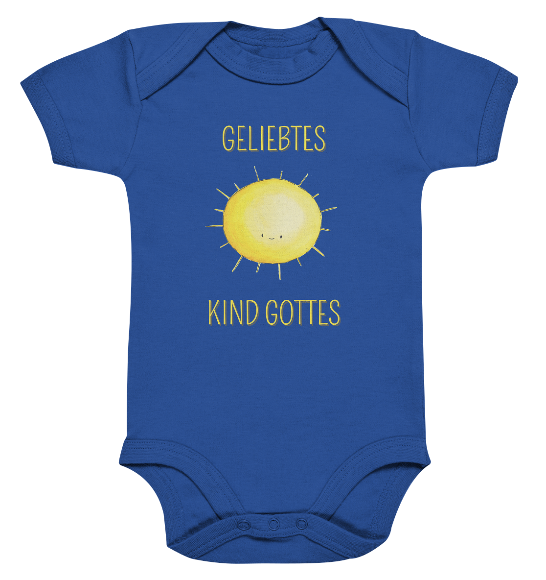 Geliebtes Kind Gottes - Organic Baby Bodysuit - wertvoll und geliebt 
