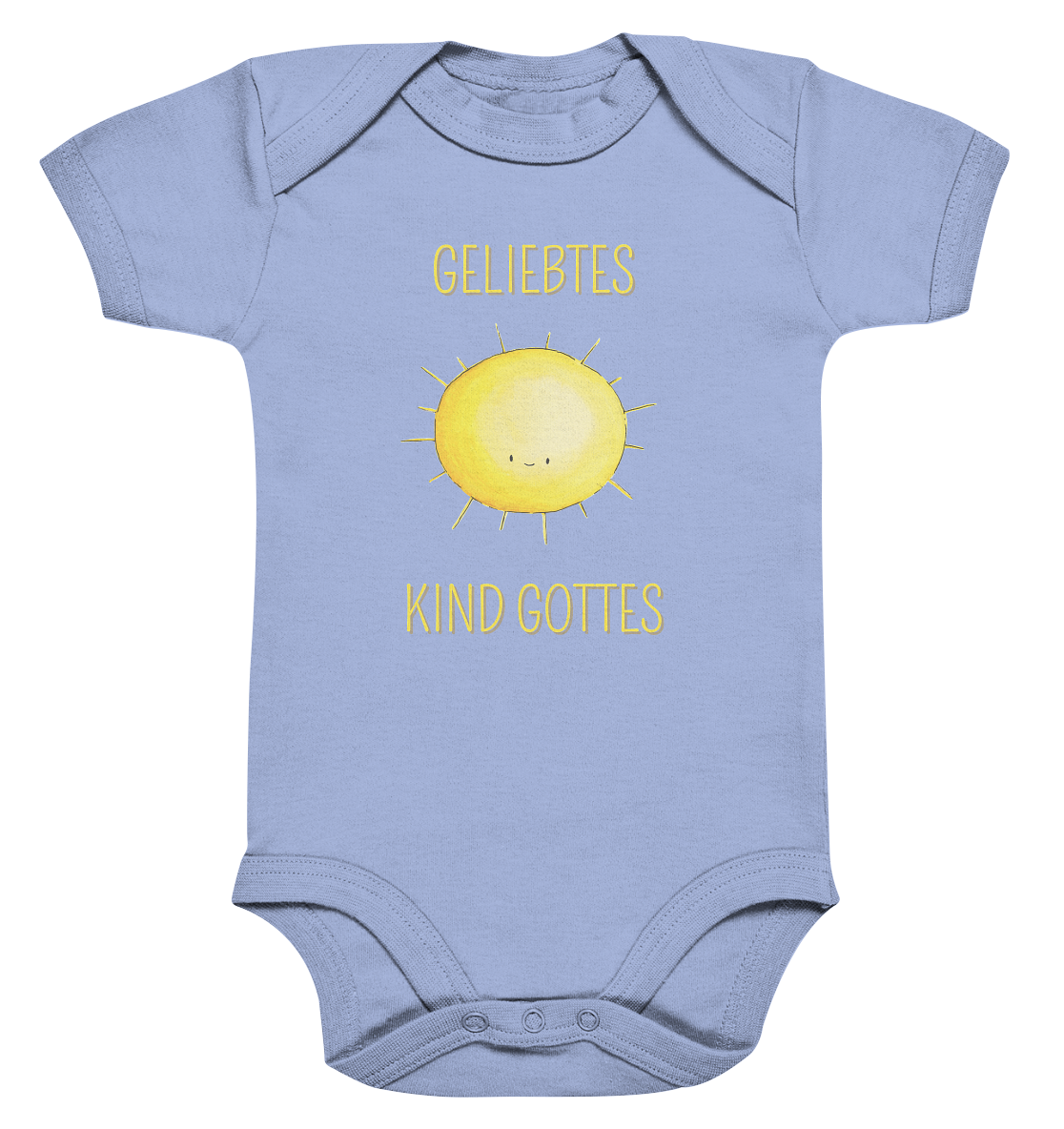 Geliebtes Kind Gottes - Organic Baby Bodysuit - wertvoll und geliebt 