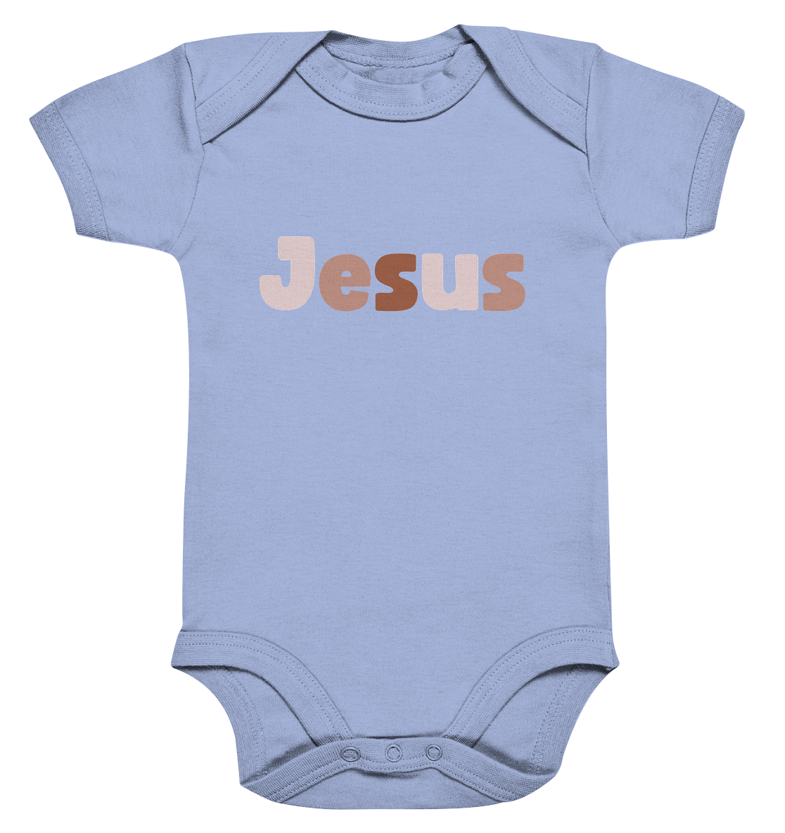 Jesus - Organic Baby Bodysuit - wertvoll und geliebt 