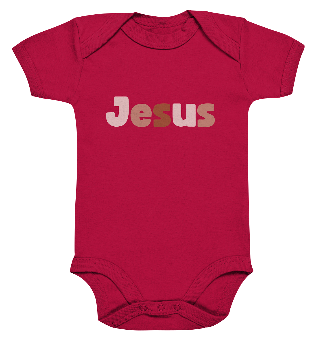 Jesus - Organic Baby Bodysuit - wertvoll und geliebt 