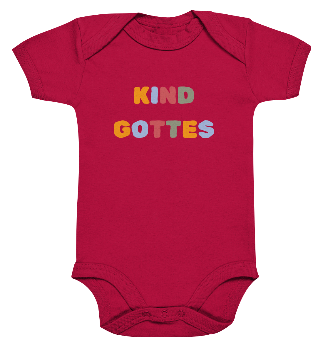 Kind Gottes - Organic Baby Bodysuit - wertvoll und geliebt 