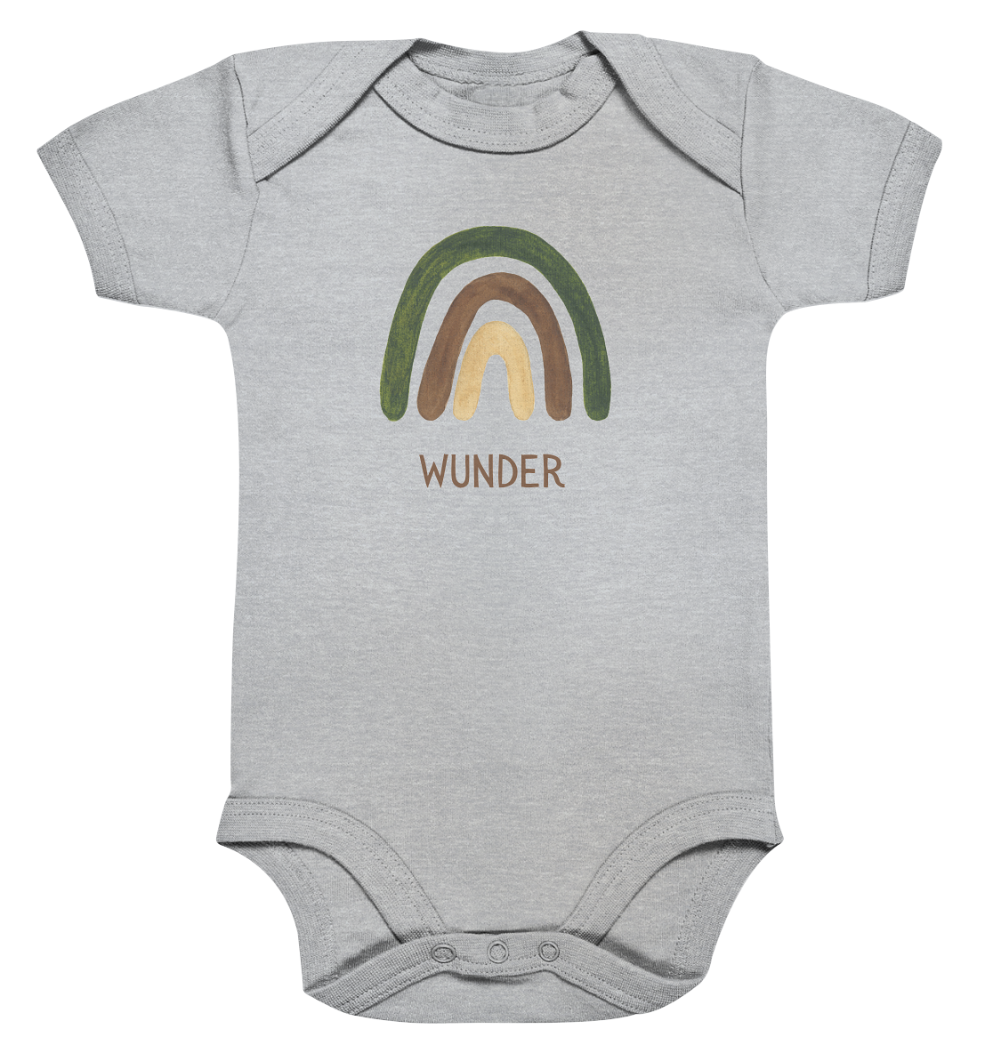 Wunder - Organic Baby Bodysuit - wertvoll und geliebt 