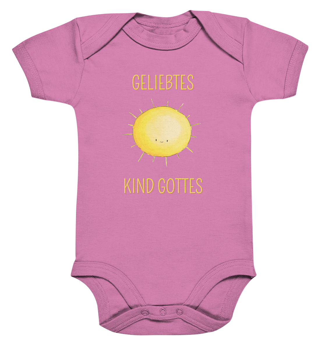 Geliebtes Kind Gottes - Organic Baby Bodysuit - wertvoll und geliebt 