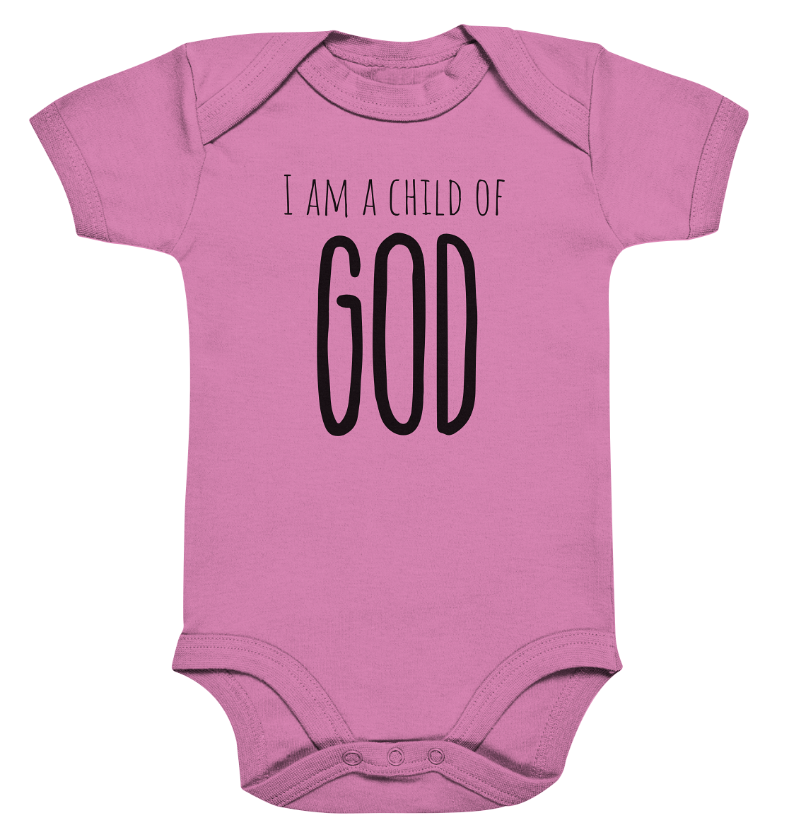 I am a child of God - Organic Baby Bodysuit - wertvoll und geliebt 