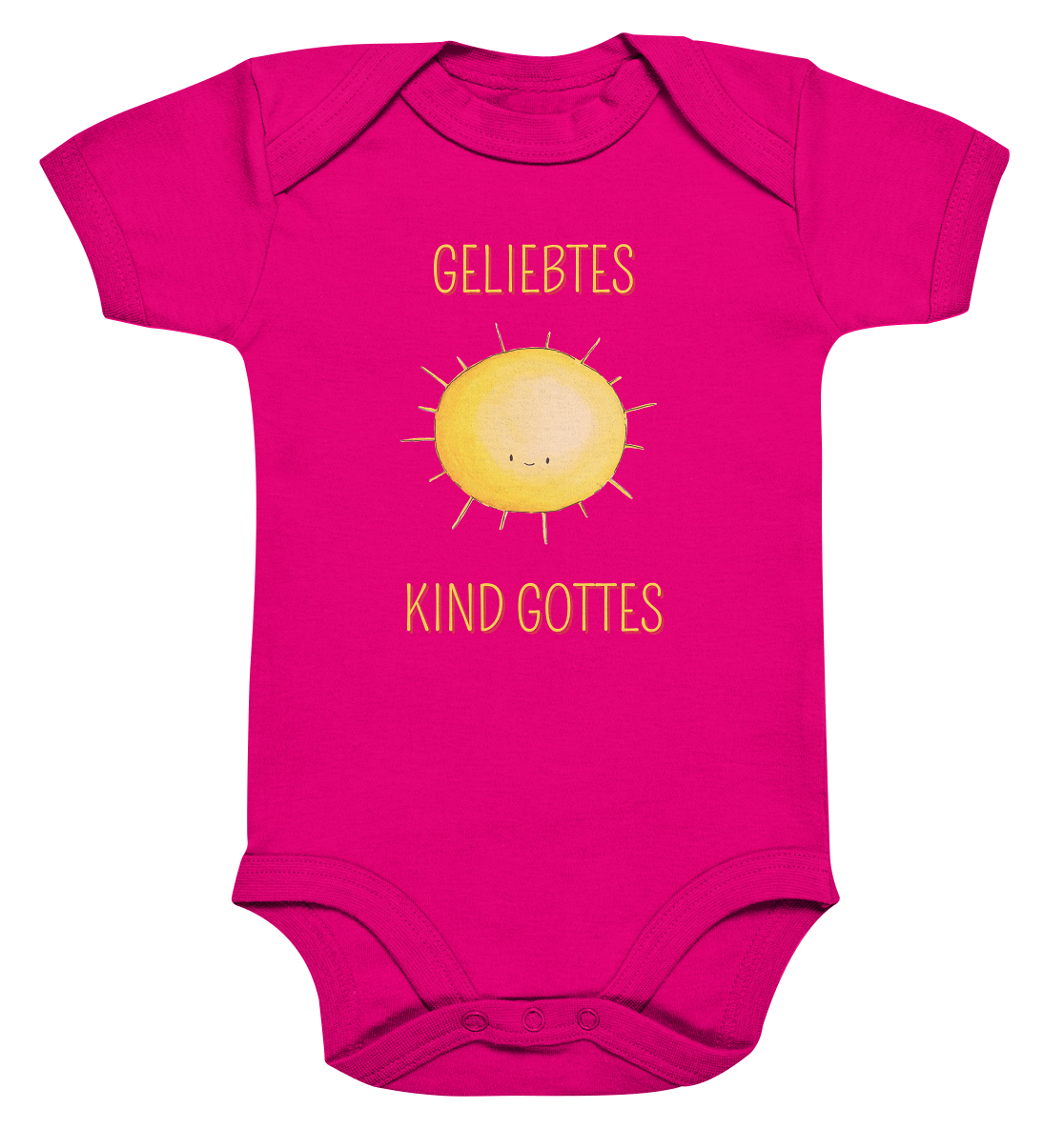 Geliebtes Kind Gottes - Organic Baby Bodysuit - wertvoll und geliebt 