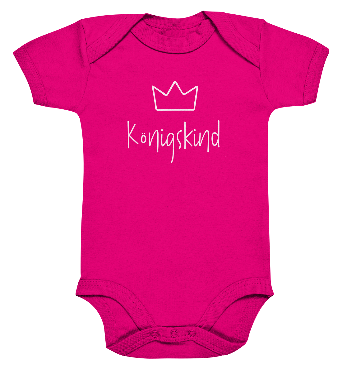 Königskind - Organic Baby Bodysuit - wertvoll und geliebt 