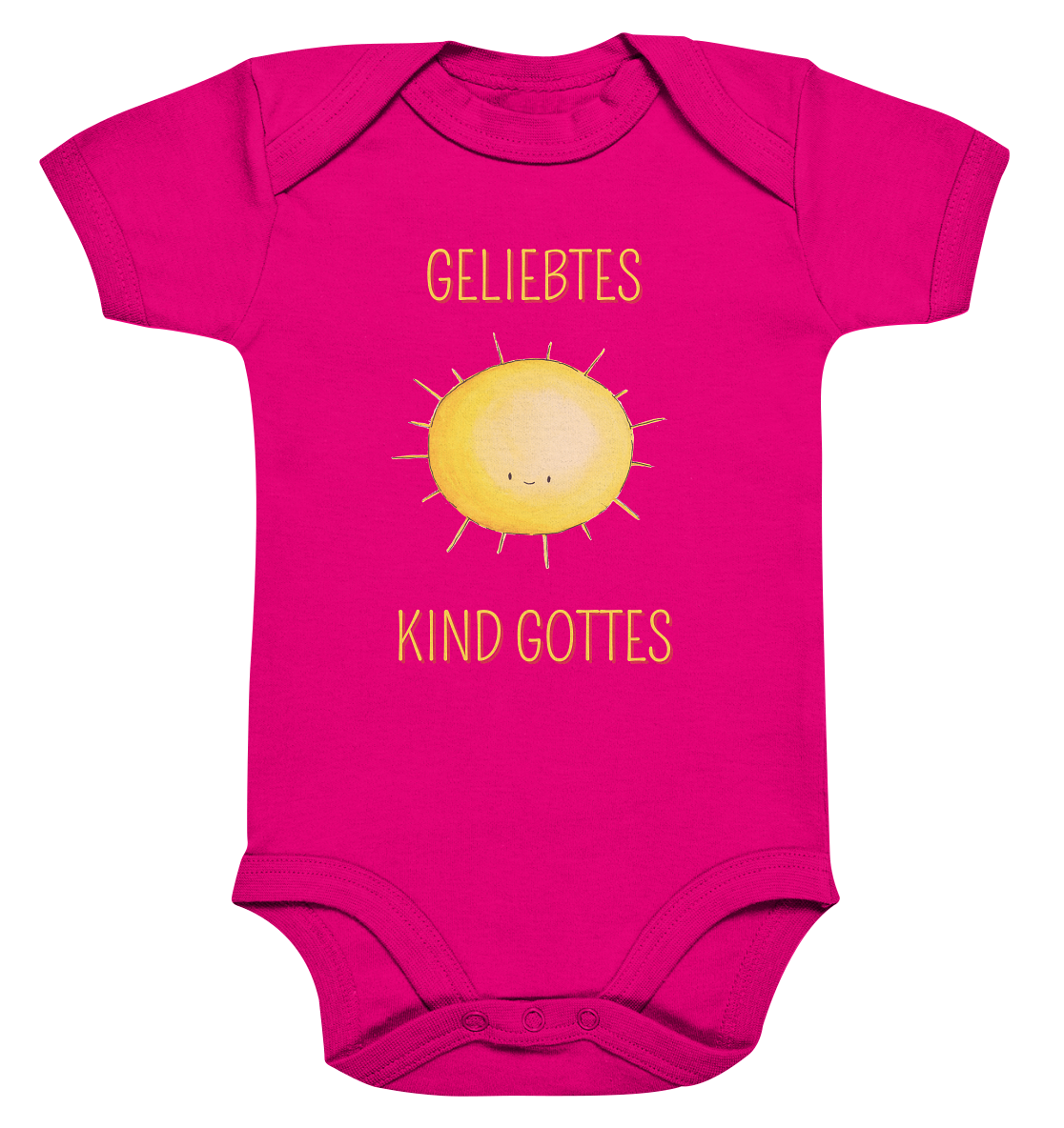 Geliebtes Kind Gottes - Organic Baby Bodysuit - wertvoll und geliebt 