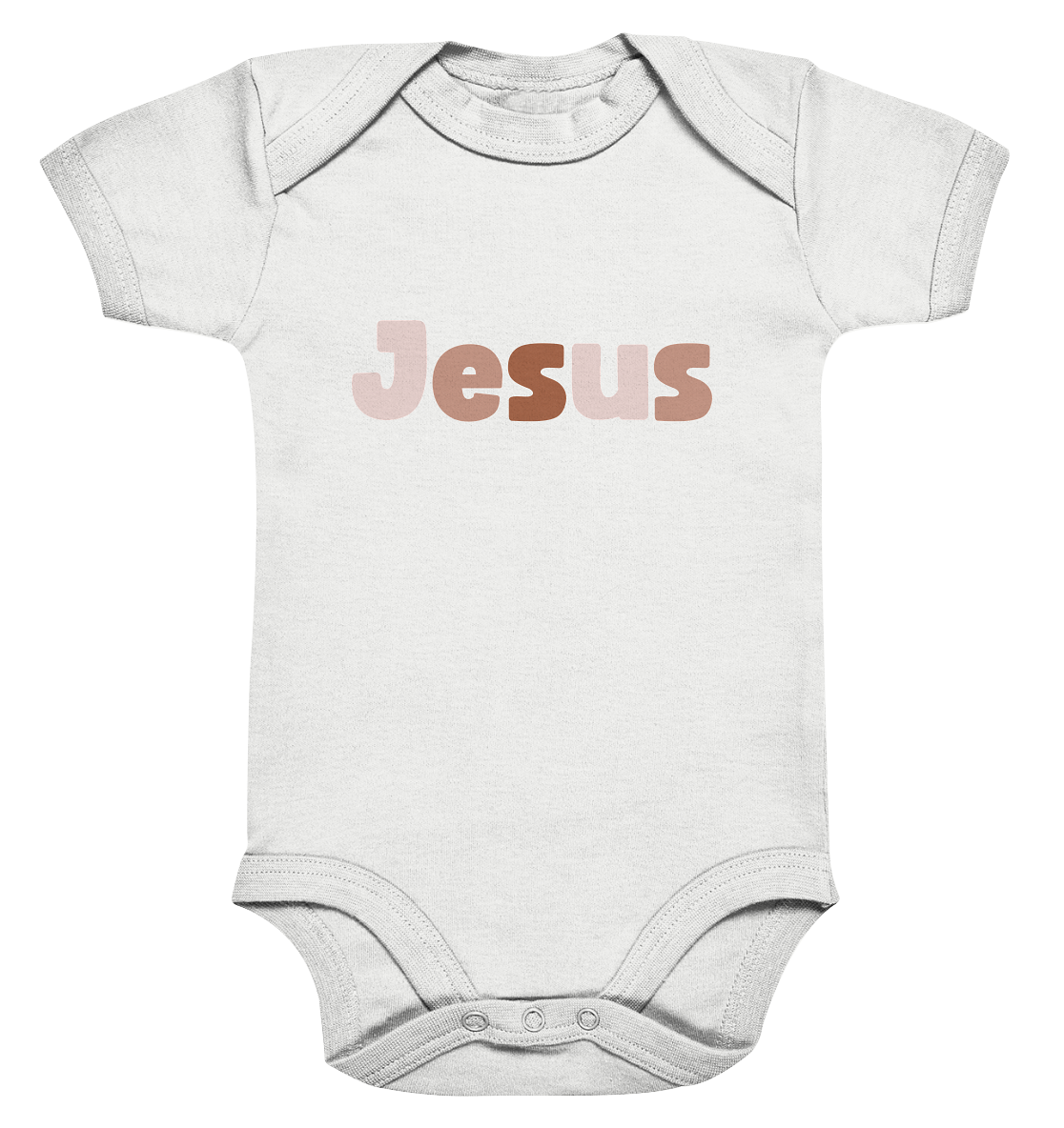 Jesus - Organic Baby Bodysuit - wertvoll und geliebt 
