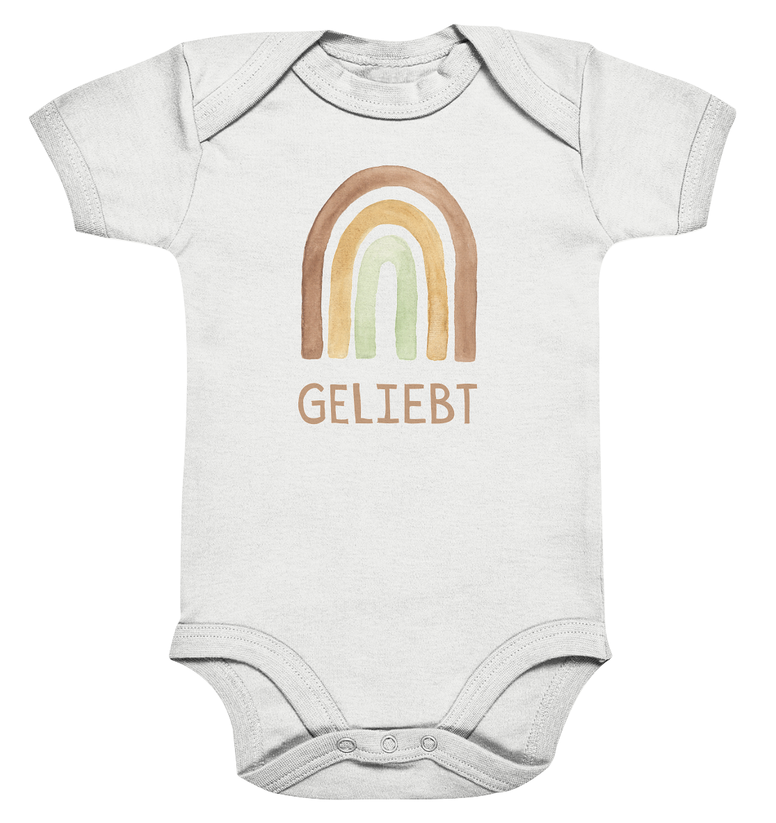Geliebt Jungs - Organic Baby Bodysuit - wertvoll und geliebt 