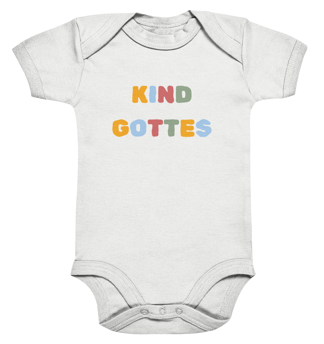 Kind Gottes - Organic Baby Bodysuit - wertvoll und geliebt 