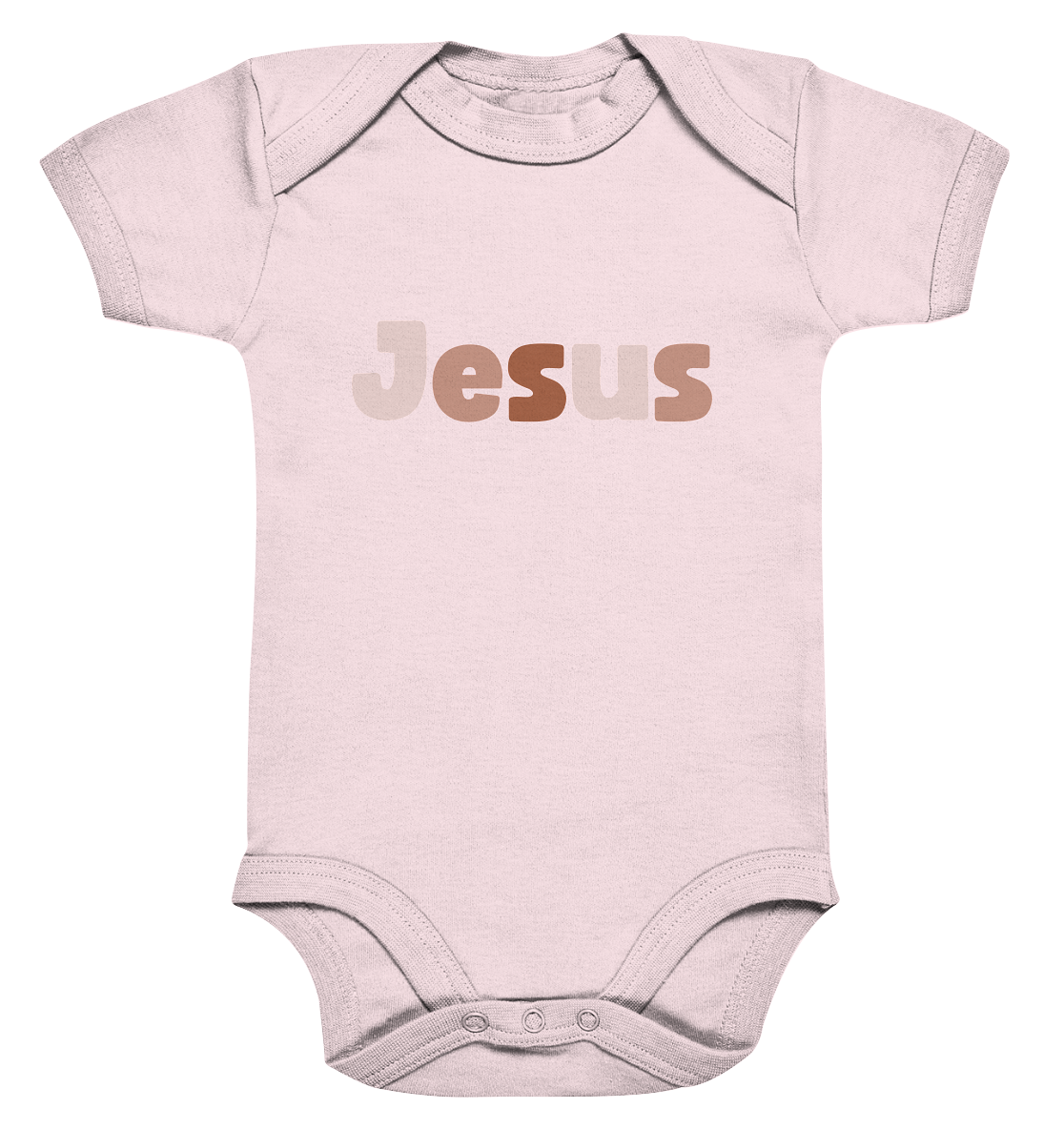 Jesus - Organic Baby Bodysuit - wertvoll und geliebt 