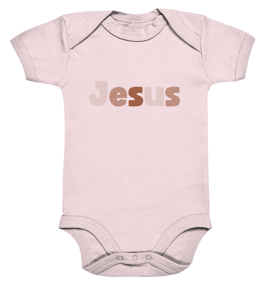 Jesus - Organic Baby Bodysuit - wertvoll und geliebt 