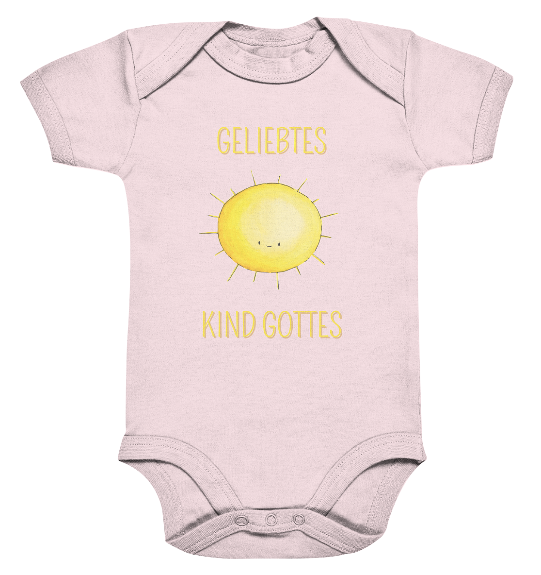 Geliebtes Kind Gottes - Organic Baby Bodysuit - wertvoll und geliebt 