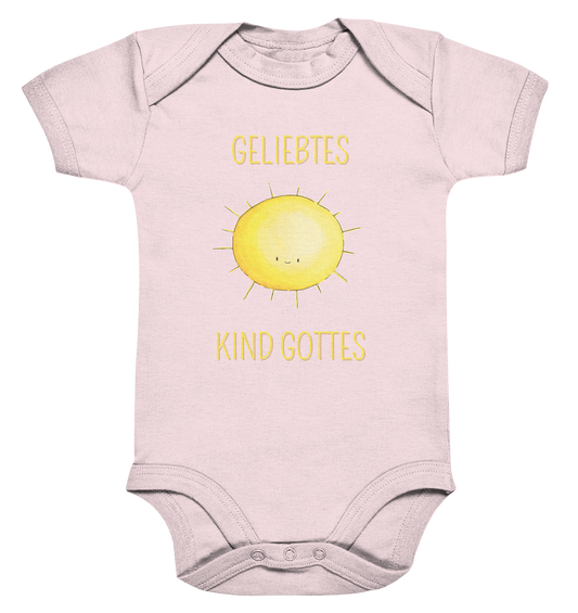 Geliebtes Kind Gottes - Organic Baby Bodysuit - wertvoll und geliebt 