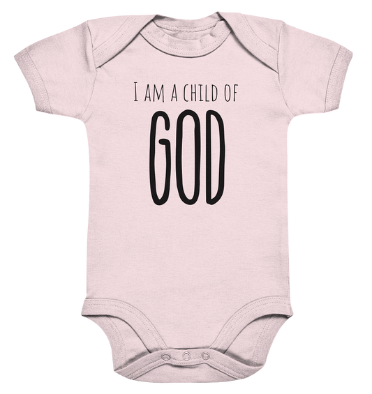 I am a child of God - Organic Baby Bodysuit - wertvoll und geliebt 