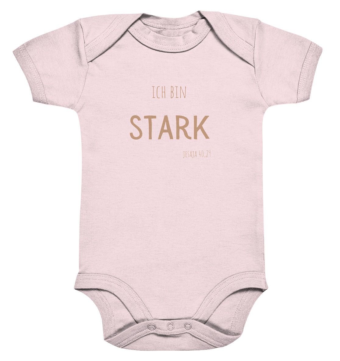 Stark - Organic Baby Bodysuit - wertvoll und geliebt 