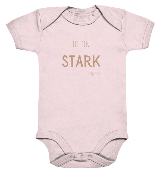 Stark - Organic Baby Bodysuit - wertvoll und geliebt 