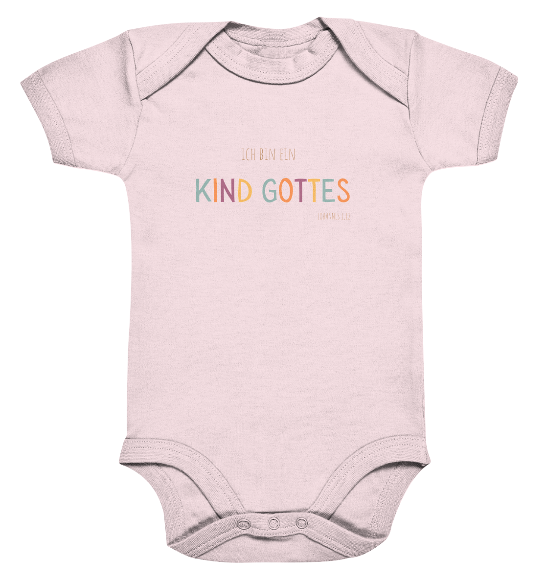 Kind Gottes - Organic Baby Bodysuit - wertvoll und geliebt 