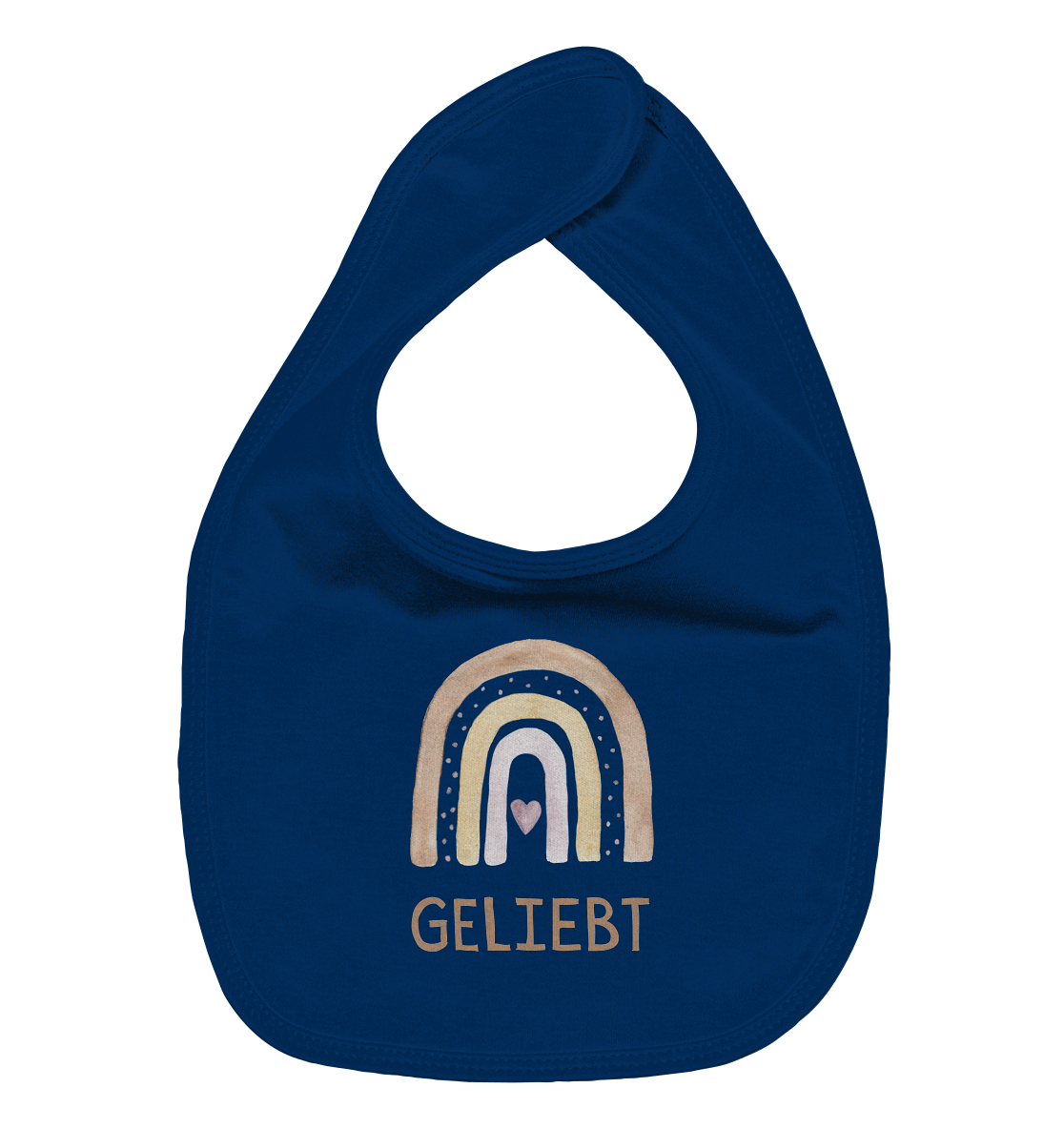 Geliebt Mädchen - Organic Baby-Lätzchen - wertvoll und geliebt 