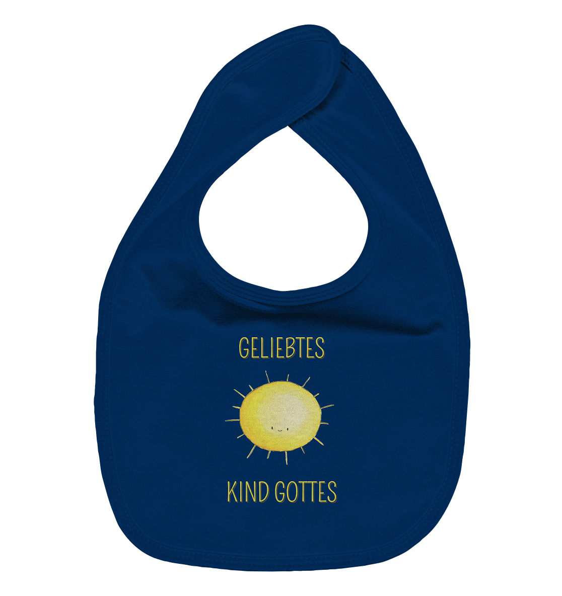 Geliebtes Kind Gottes - Organic Baby-Lätzchen - wertvoll und geliebt 