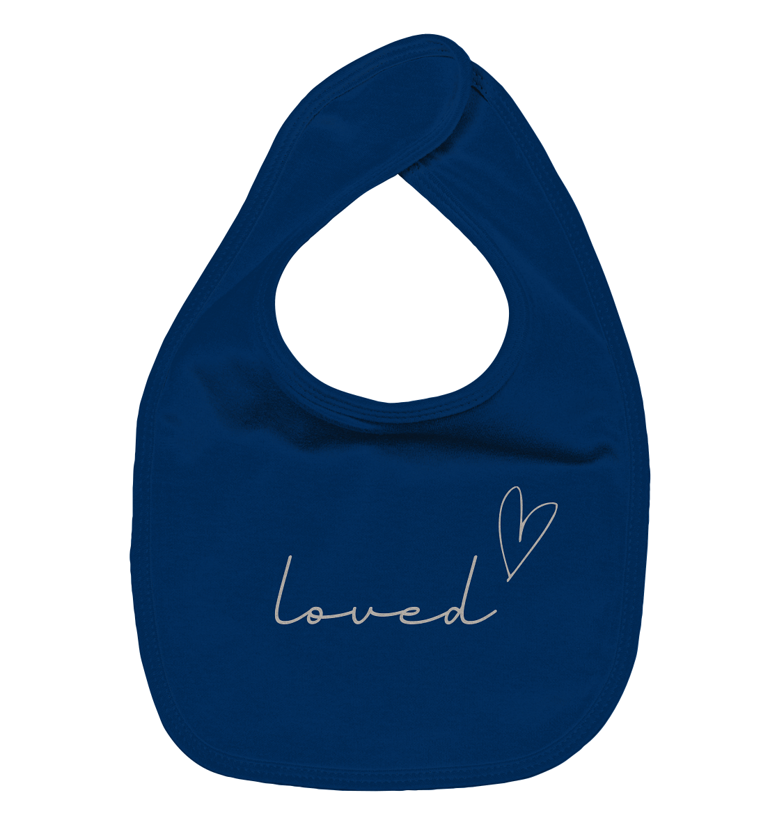 loved - Organic Baby-Lätzchen - wertvoll und geliebt 