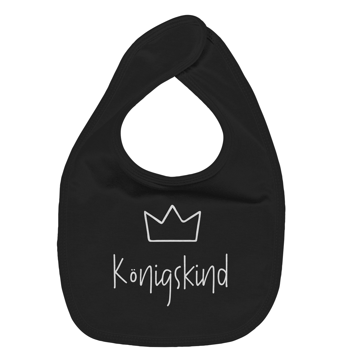 Königskind - Organic Baby-Lätzchen - wertvoll und geliebt 