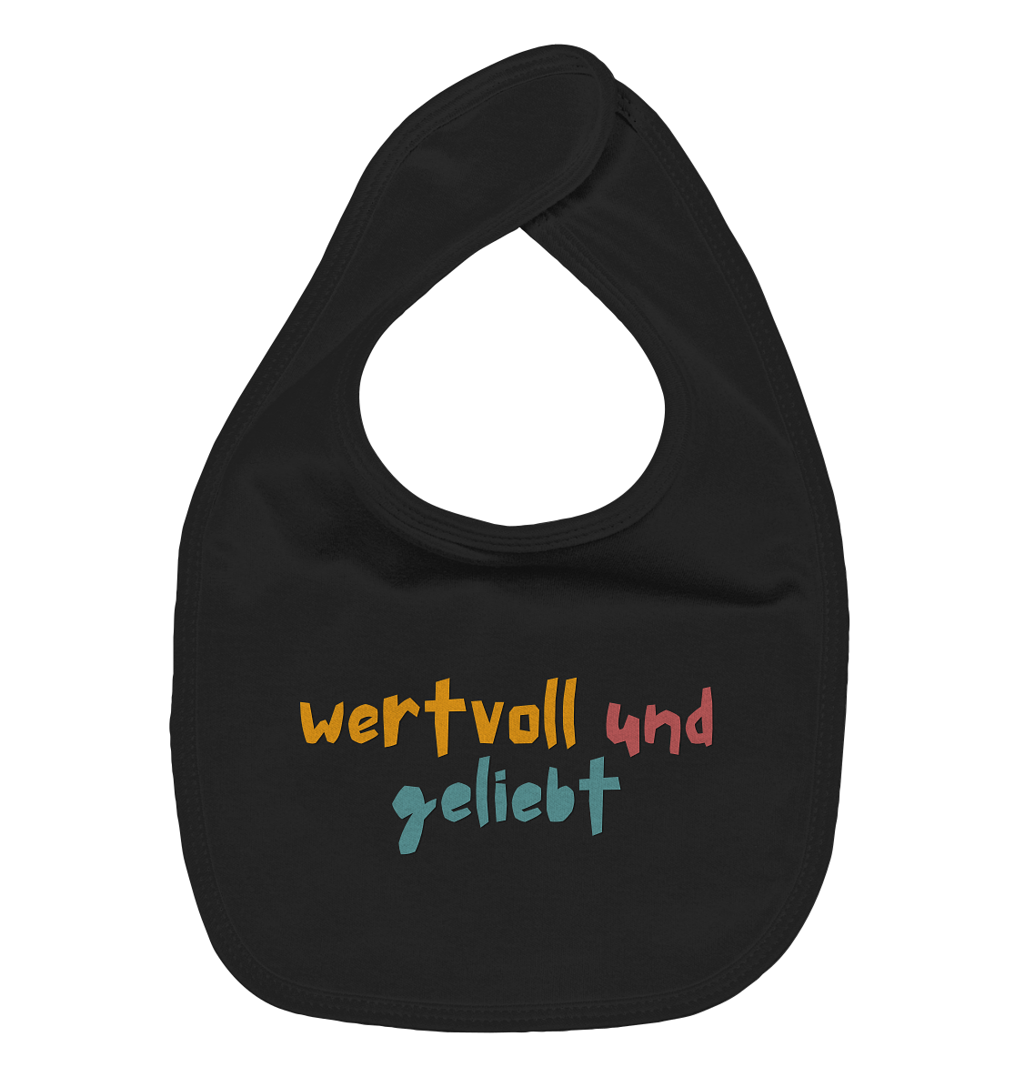 wertvoll und geliebt - Organic Baby-Lätzchen - wertvoll und geliebt 