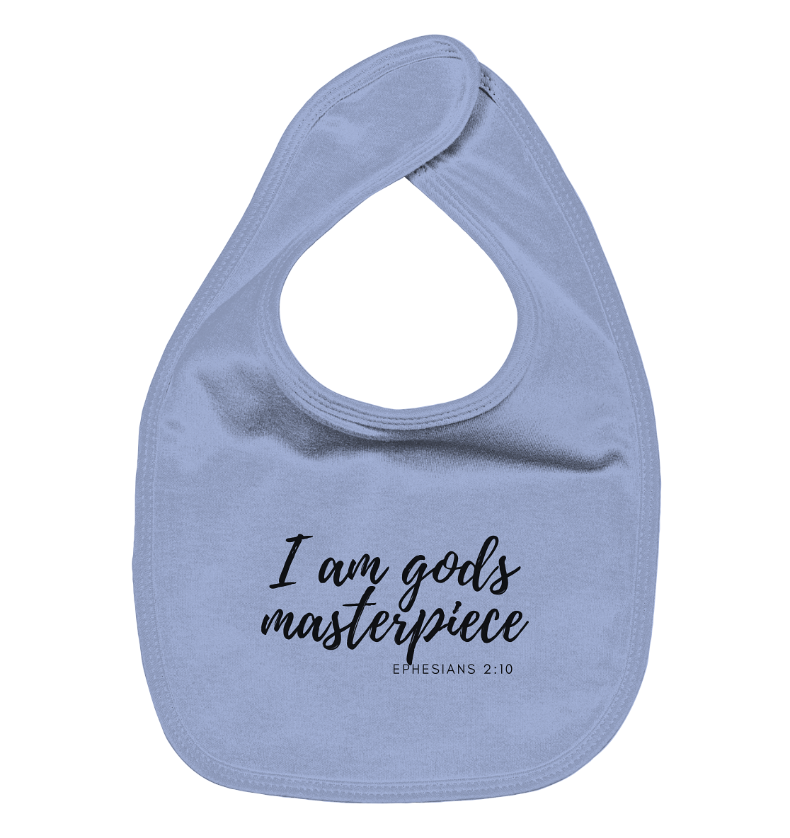 Gods Masterpiece - Organic Baby-Lätzchen - wertvoll und geliebt 