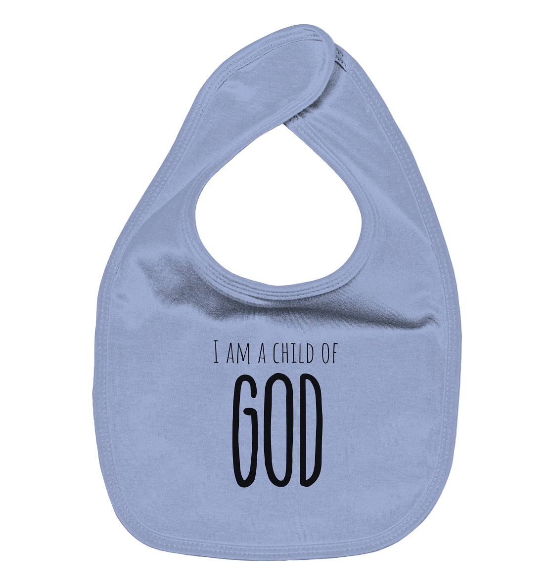 I am a child of God - Organic Baby-Lätzchen - wertvoll und geliebt 