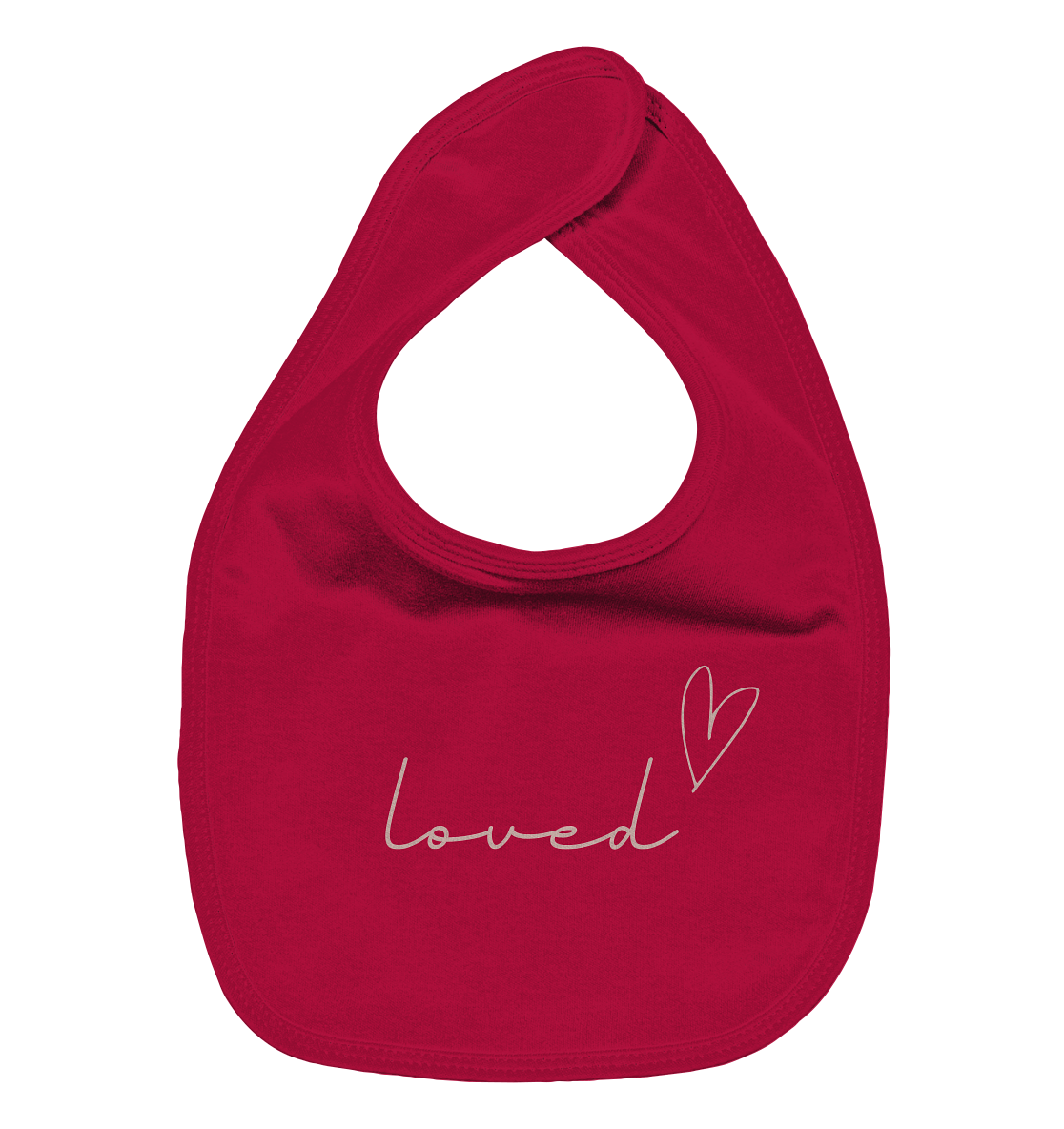 loved - Organic Baby-Lätzchen - wertvoll und geliebt 
