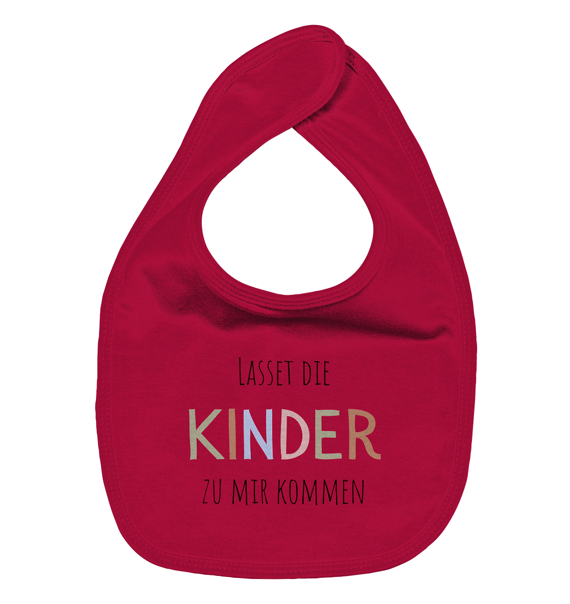 Lasset die Kinder zu mir kommen - Organic Baby-Lätzchen - wertvoll und geliebt 