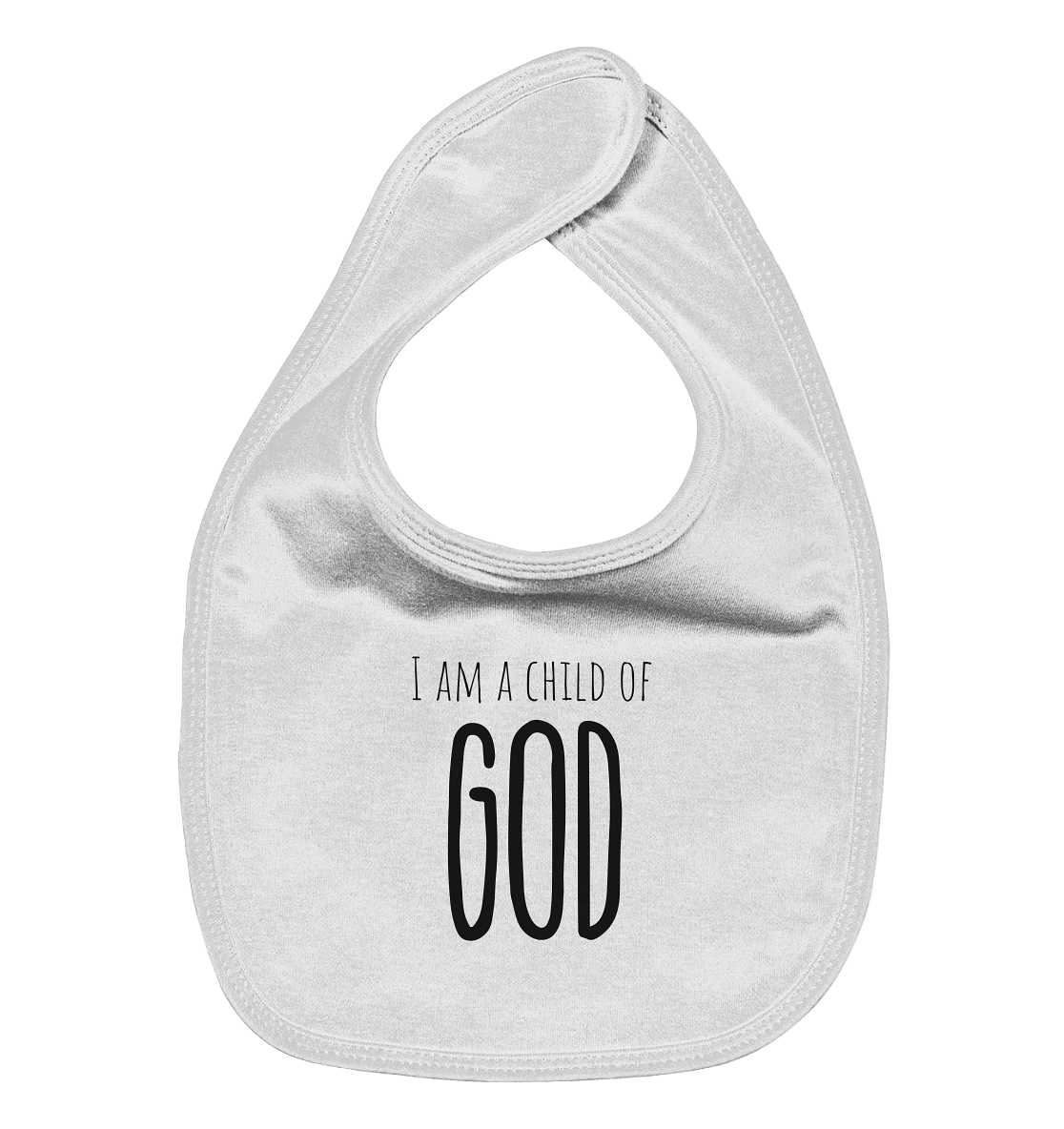I am a child of God - Organic Baby-Lätzchen - wertvoll und geliebt 