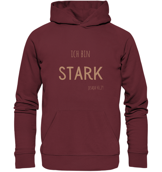 Stark - Organic Basic Hoodie - wertvoll und geliebt 