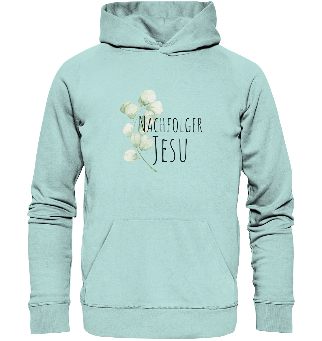 Nachfolger Jesu - Organic Basic Hoodie - wertvoll und geliebt 