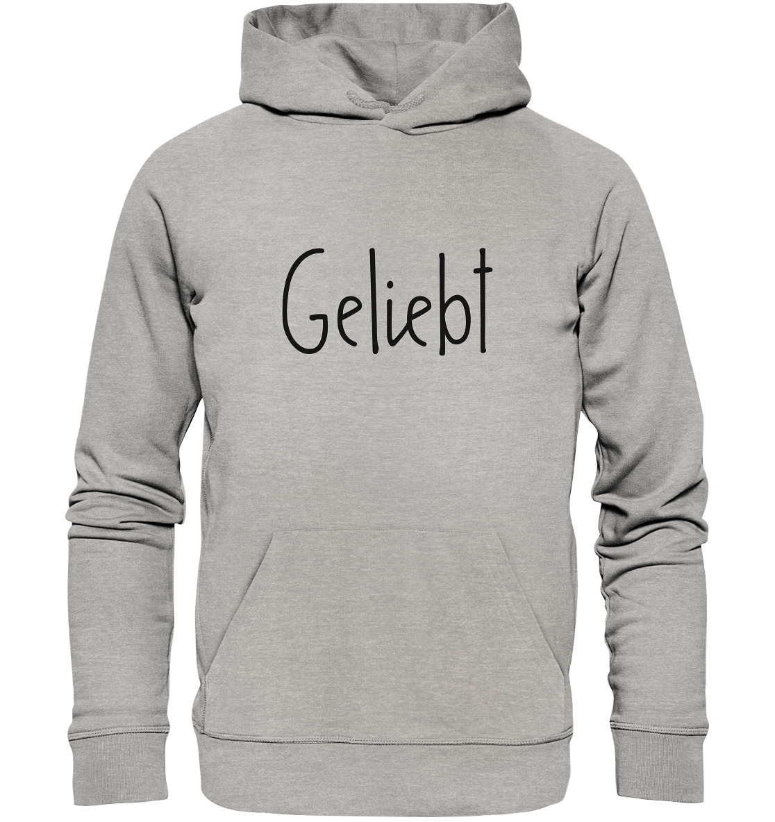 Geliebt - Organic Basic Hoodie - wertvoll und geliebt 