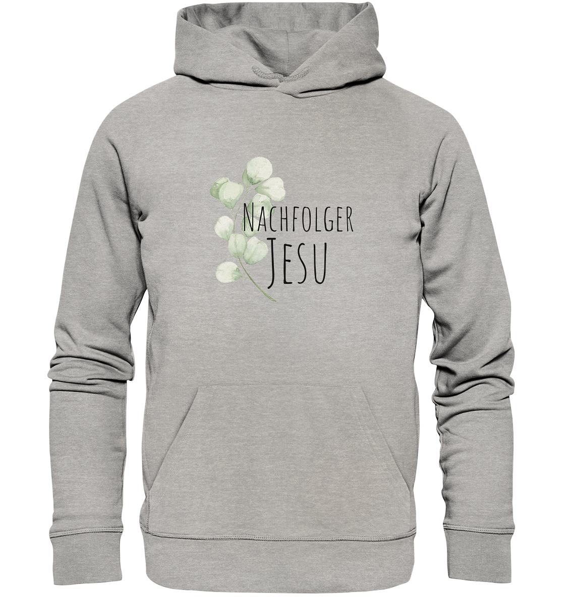 Nachfolger Jesu - Organic Basic Hoodie - wertvoll und geliebt 