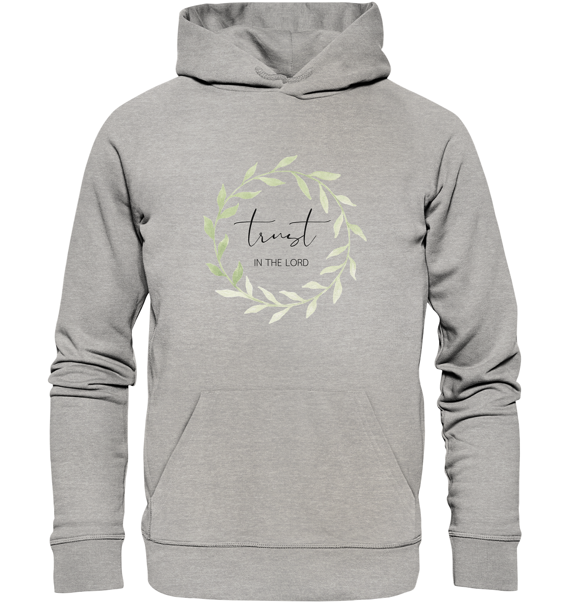 trust - Organic Basic Hoodie - wertvoll und geliebt 