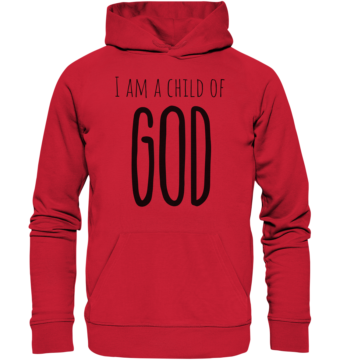 I am a child of God - Organic Basic Hoodie - wertvoll und geliebt 