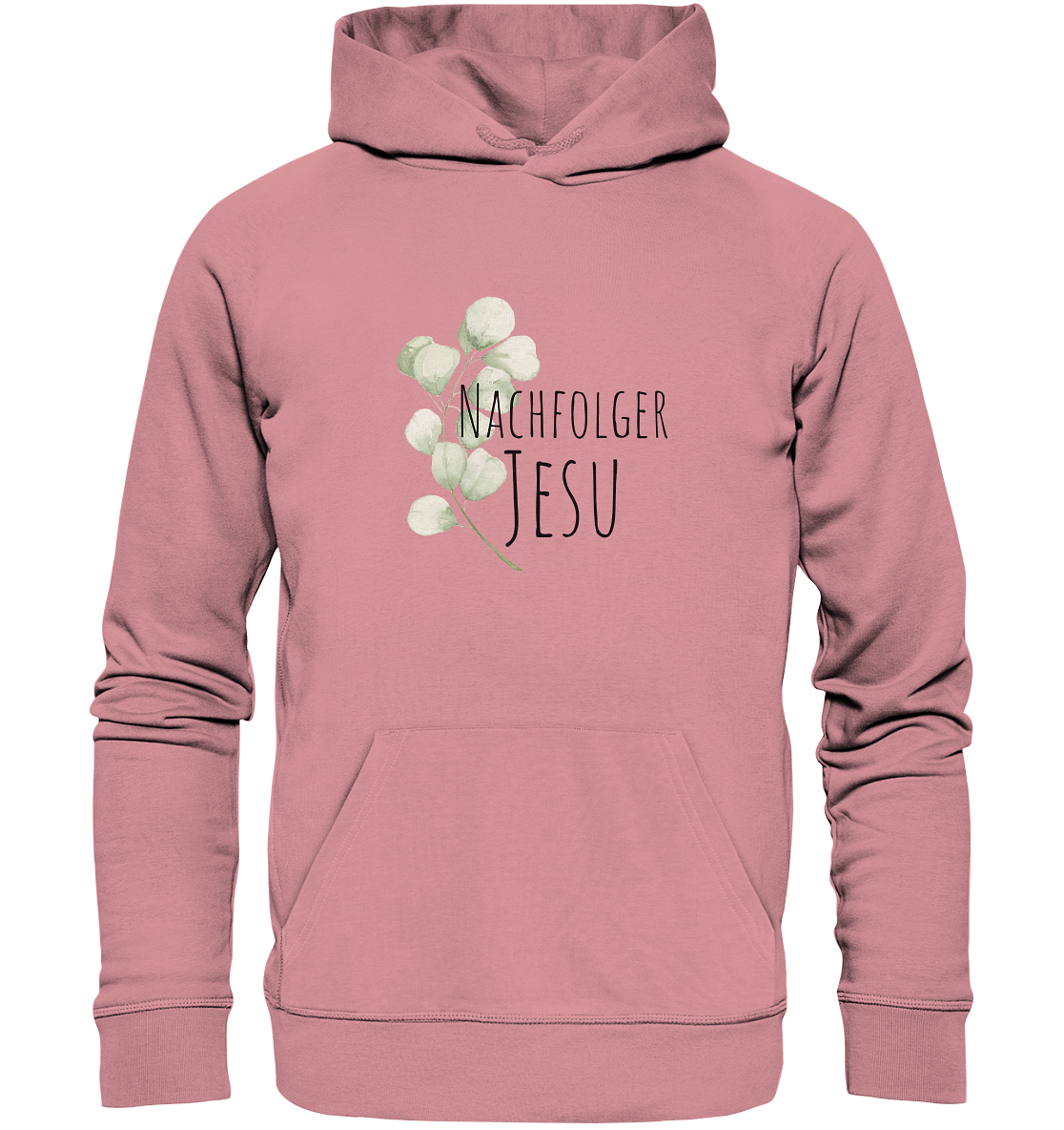 Nachfolger Jesu - Organic Basic Hoodie - wertvoll und geliebt 