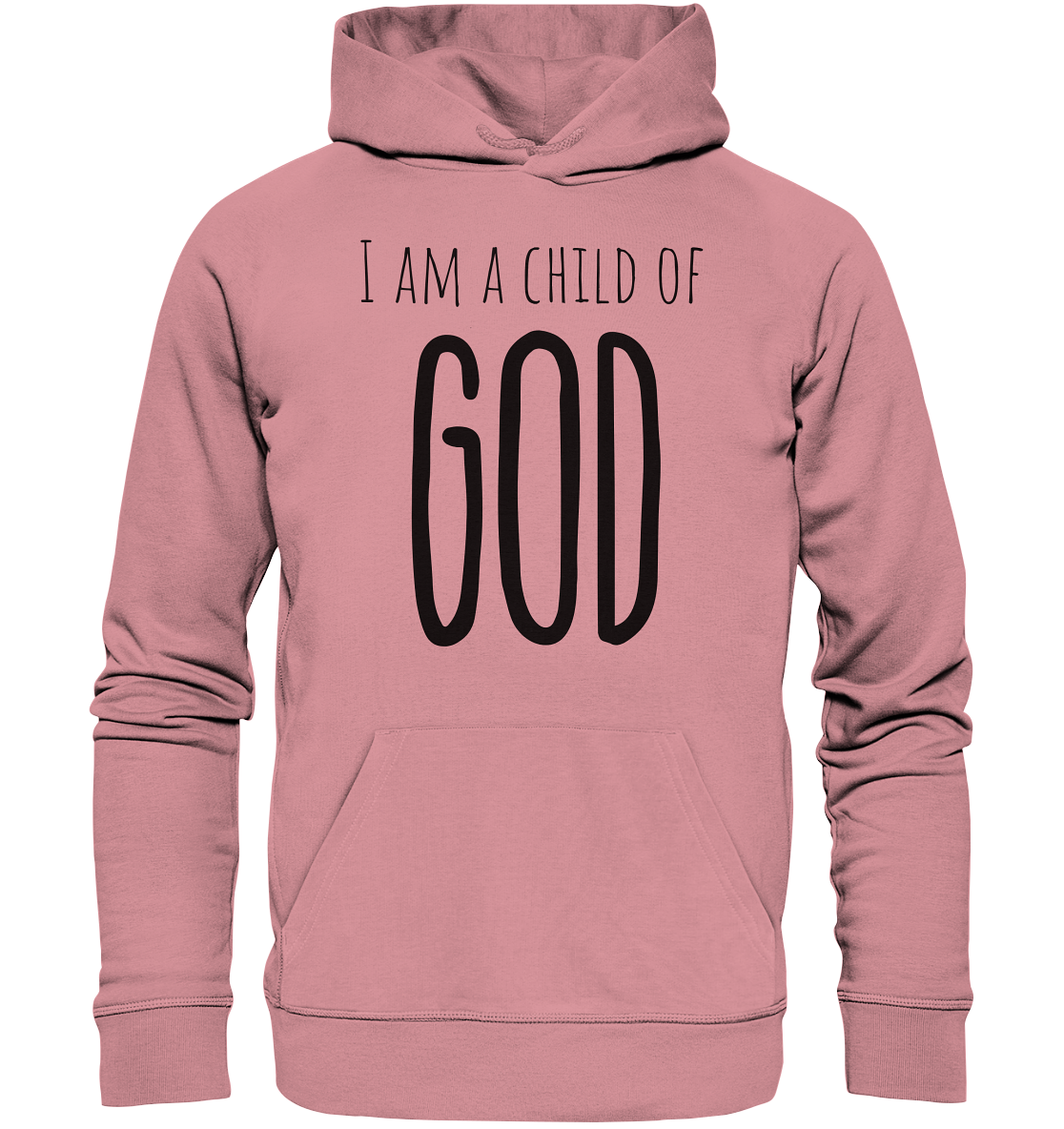 I am a child of God - Organic Basic Hoodie - wertvoll und geliebt 