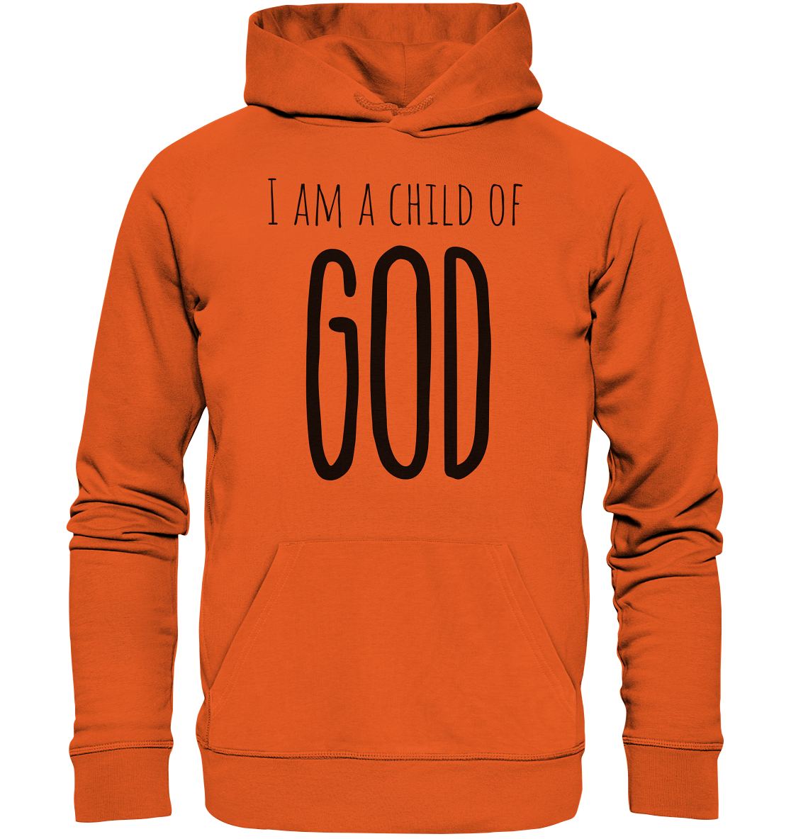 I am a child of God - Organic Basic Hoodie - wertvoll und geliebt 
