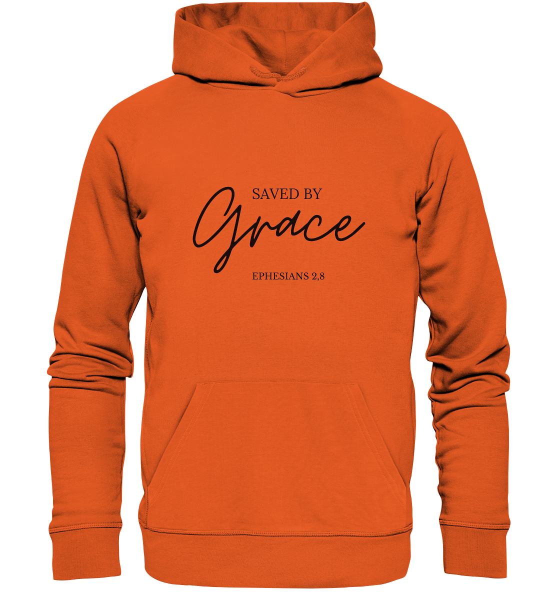 Saved by grace - Organic Basic Hoodie - wertvoll und geliebt 