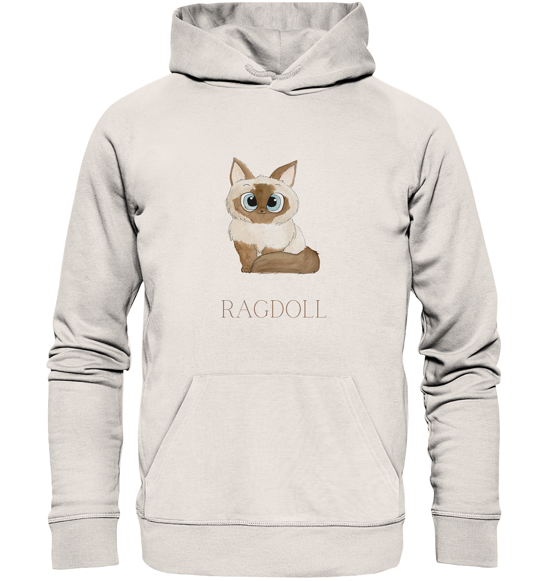 Ragdoll - Organic Basic Hoodie - wertvoll und geliebt 