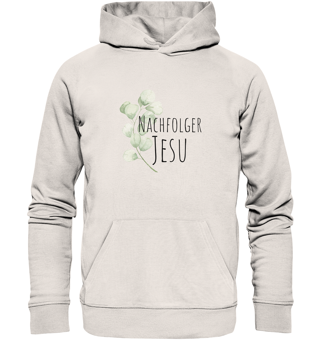 Nachfolger Jesu - Organic Basic Hoodie - wertvoll und geliebt 
